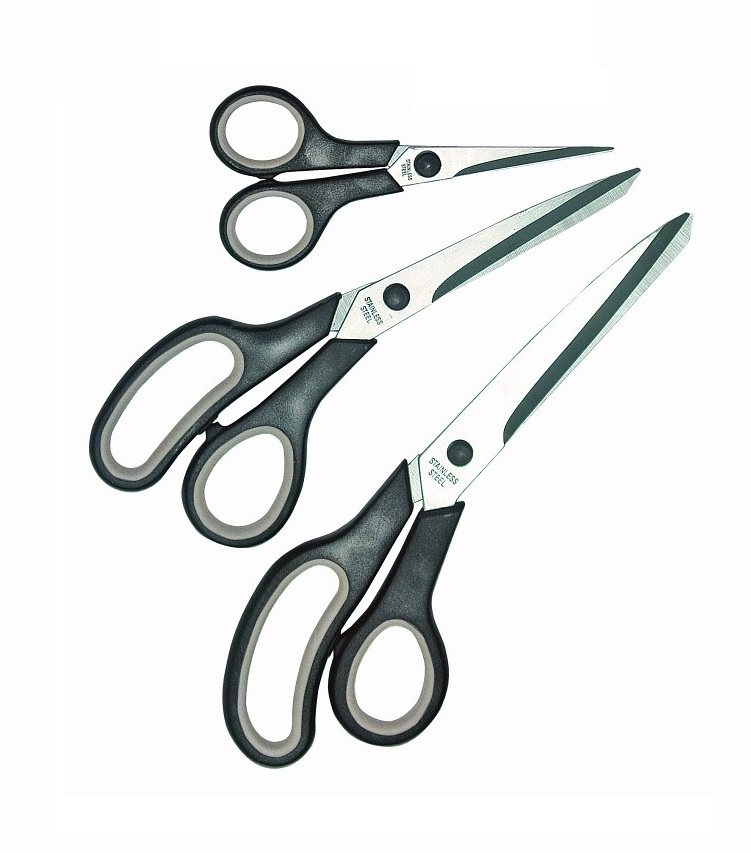 Scissors sets 3-parts | Kurzwaren, Scheren und Applikationen