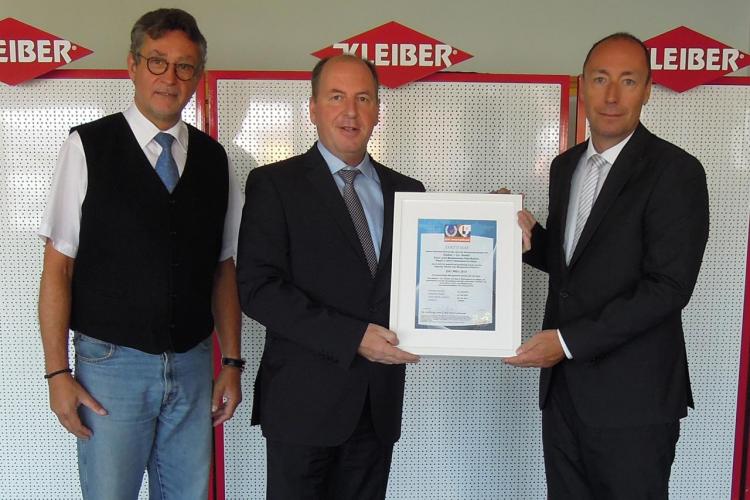Kleiber + Co ISO Zertifizierung