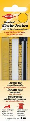 Standard Wäschezeichen | Kurzwaren, Scheren und Applikationen